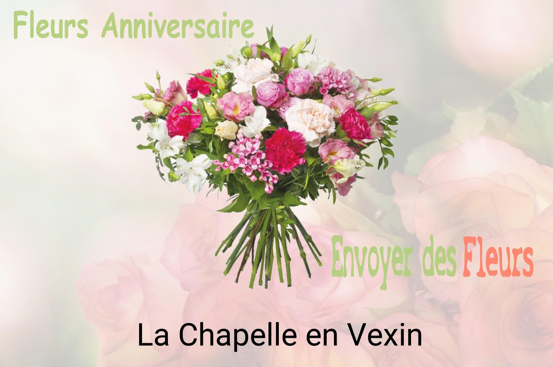 Bouquet de fleurs d’anniversaire livré à La Chapelle-en-Vexin