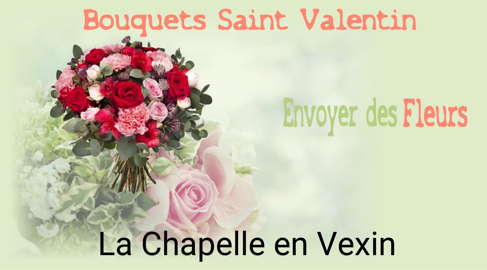 Roses de Saint-Valentin livrées à La Chapelle-en-Vexin